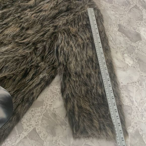 Vintage Vegan Fur Coat - Picture 14 of 15